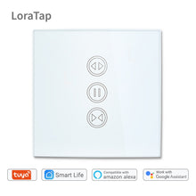 Load image into Gallery viewer, Tuya Smart Life WiFi Curtain Switch for Electric Motorized Curtain Blind Roller Shutter, Google Home, Amazon Alexa Voice Control
